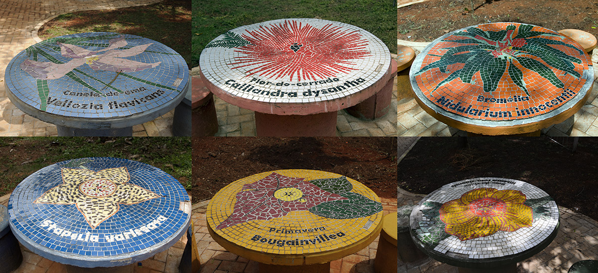 Tables Fleurs